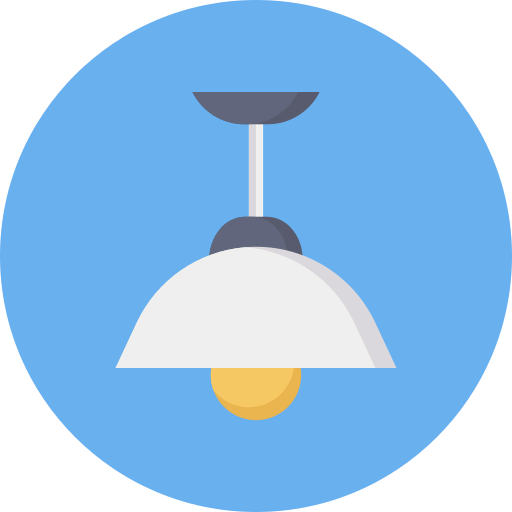 Ceiling lamp icon