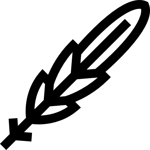 Feather icon