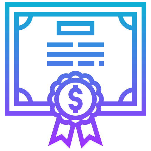 Certificate icon