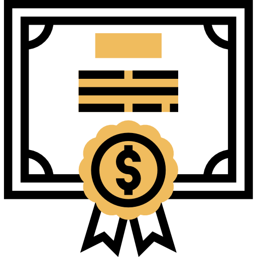 Certificate icon