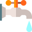 Water scarcity icon 64x64