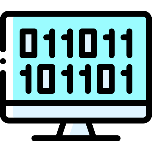 Binary code icon