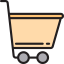 Shopping cart icon 64x64