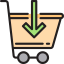 Shopping cart icon 64x64