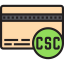 Card security code アイコン 64x64