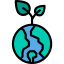Eco energy icon 64x64