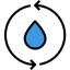 Water energy icon 64x64