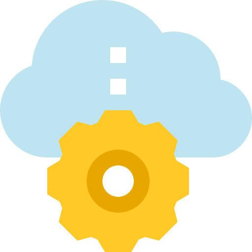 Cloud computing icon
