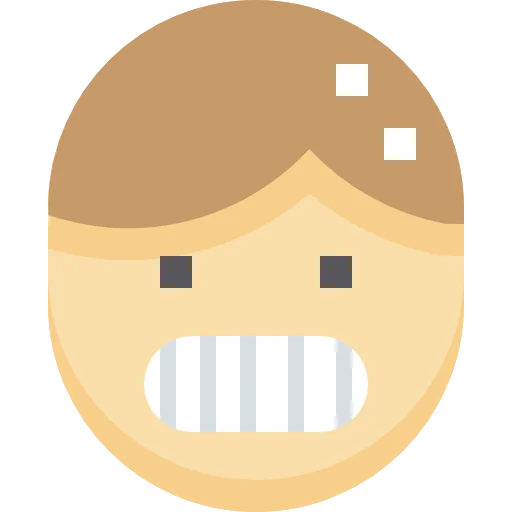 Grimacing icon