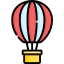 Hot air balloon icon 64x64