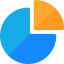 Pie chart 图标 64x64
