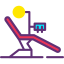 Dentist chair icon 64x64