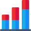 Bar chart 图标 64x64