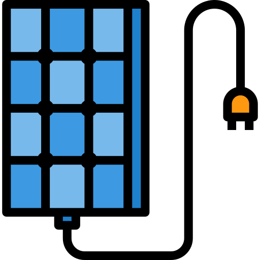 Solar panel icon