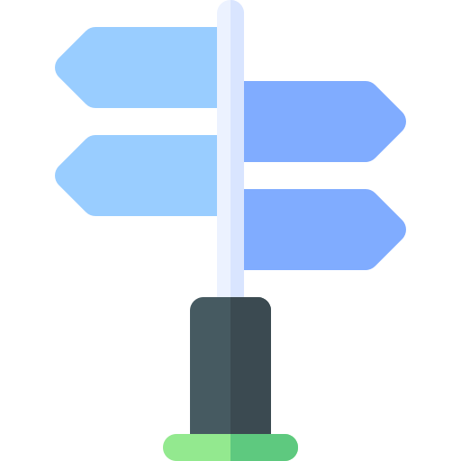 Signpost icon