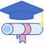 Graduation icon 64x64