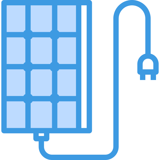 Solar panel icon