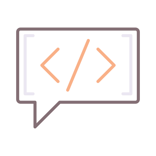 Coding language ícono