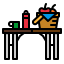 Picnic table icon 64x64