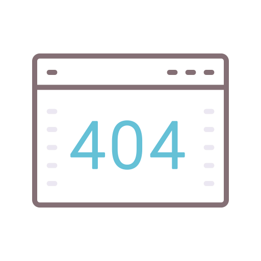 Error 404 Symbol