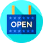 Open sign 图标 64x64