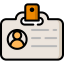 Id card icon 64x64