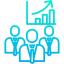 Bar chart icon 64x64