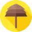Sun umbrella icon 64x64