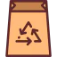 Recycled bag icon 64x64