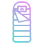Sleeping bag icon 64x64