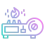Gas stove icon 64x64