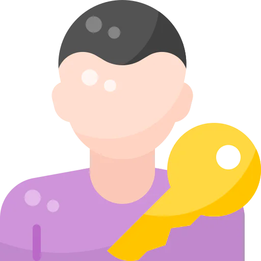 Key lock icon