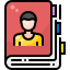 Contact list Symbol 64x64