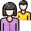 Male and female icon 64x64