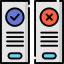 Pros and cons icon 64x64