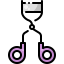 Eyelash curler icon 64x64