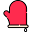 Oven mitt icon 64x64