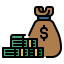Money bag icon 64x64