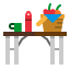 Picnic table icon 64x64