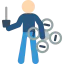 Remote control icon 64x64
