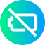 Empty battery icon 64x64