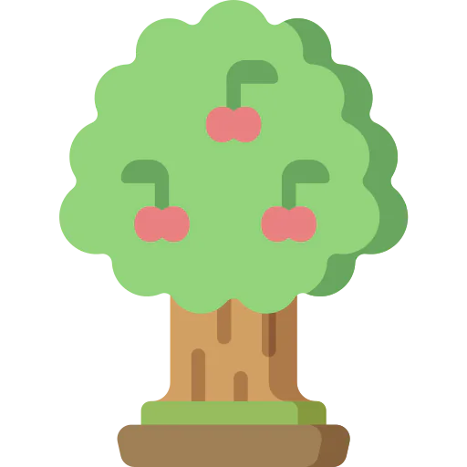Apple tree icon