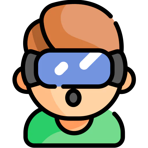 Virtual reality icon