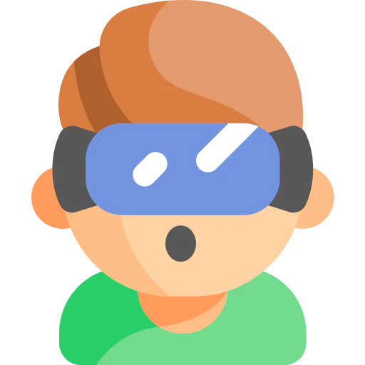 Virtual reality icon