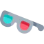 3d glasses icône 64x64
