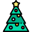 Christmas tree icon 64x64