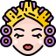 Hair curler icon 64x64