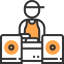 Disc jockey icon 64x64