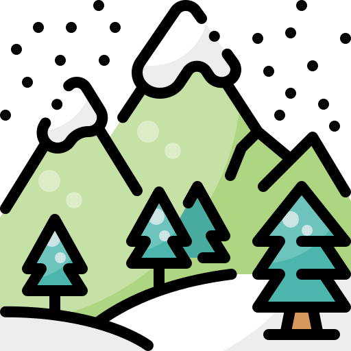 Mountain view icon