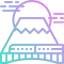 Fuji mountain icon 64x64